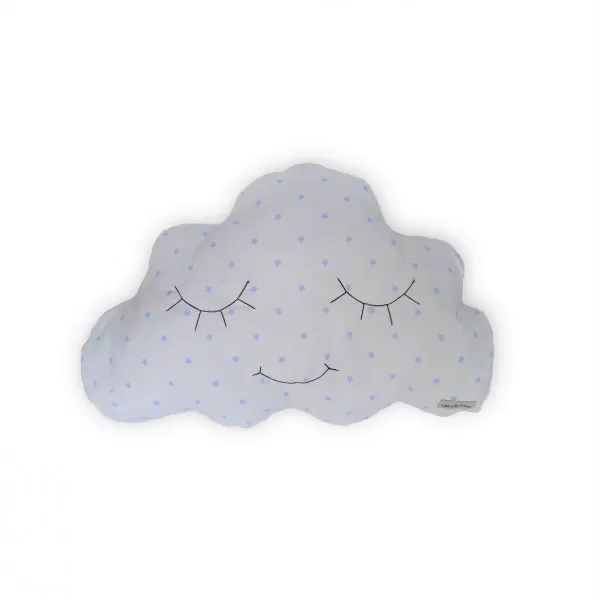 Lillo&Pippo ukrasni jastuk Oblak,plava 