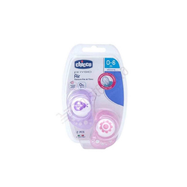 Chicco laža Physio Air sil. roze 0-6m, 2kom 