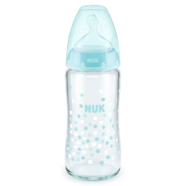 Nuk staklena flašica FC 240ml sil.s1