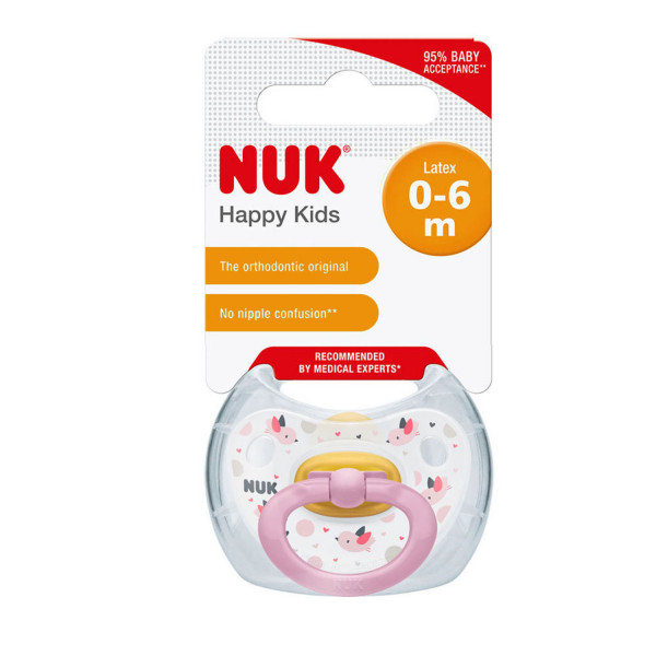 Nuk laža kaučuk happy kids vel1 