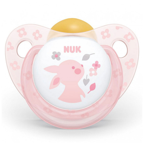 Nuk laža kaučuk roza vel1