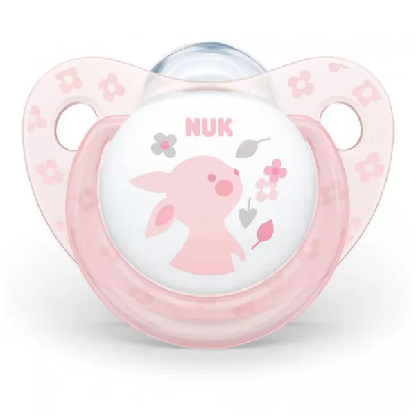 Nuk laža silikon roze vel1