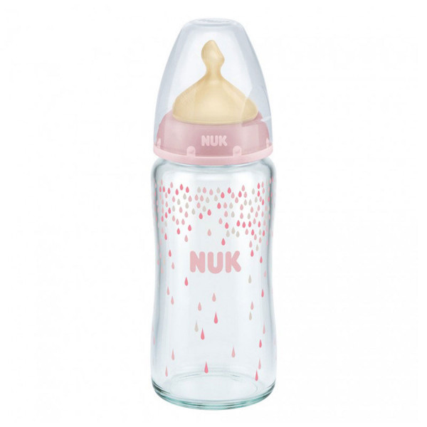 Nuk staklena flašica FC 240ml kau.s1