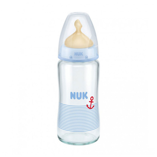 Nuk staklena flašica FC 240ml kau.s1