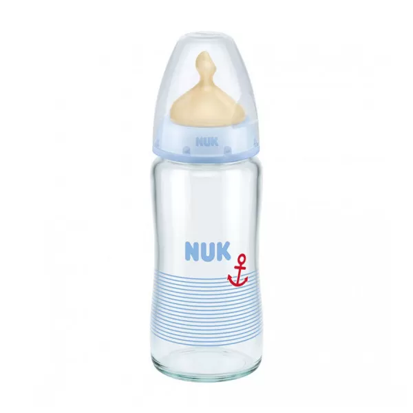Nuk staklena flašica FC 240ml kau.s1
