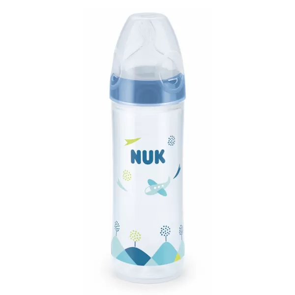 Nuk plastična flašica clasic sil 6-18m