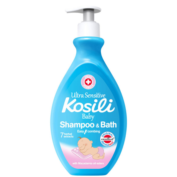 Kosili baby šampon i kupka plava sa pumpicom 400ml 