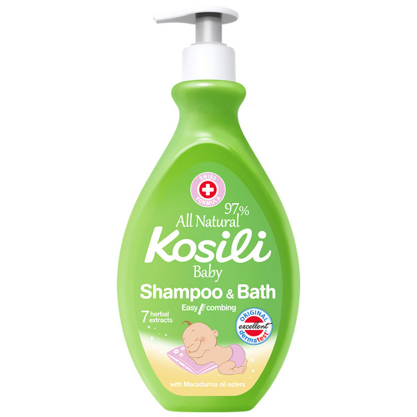 Kosili baby all natural 2u1 sa pumpicom 400ml 