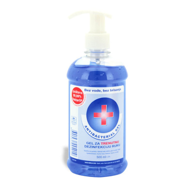 Yuco Antibacterial gel za brzu dezinfekciju 500ml 