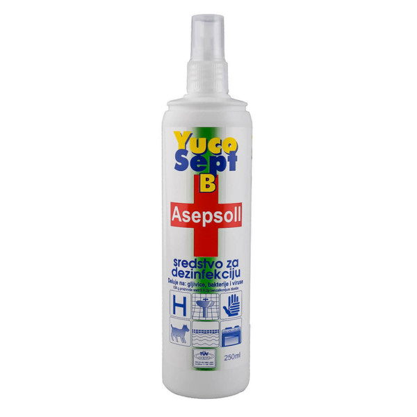 Yuco Asepsol 250ml sa pumpicom 0,2% 