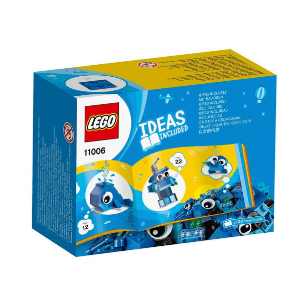 Lego Classic creative blue bricks