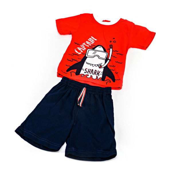 Pom Pom komplet (majica kr, šorts), dečaci