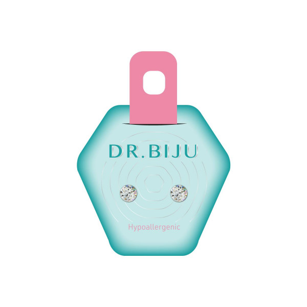 Dr.Biju minđuše 5.3mm providne krug DXI53C001 