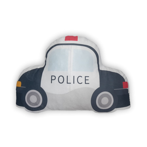 Baby Textil ukrasni jastuk Policijski auto 