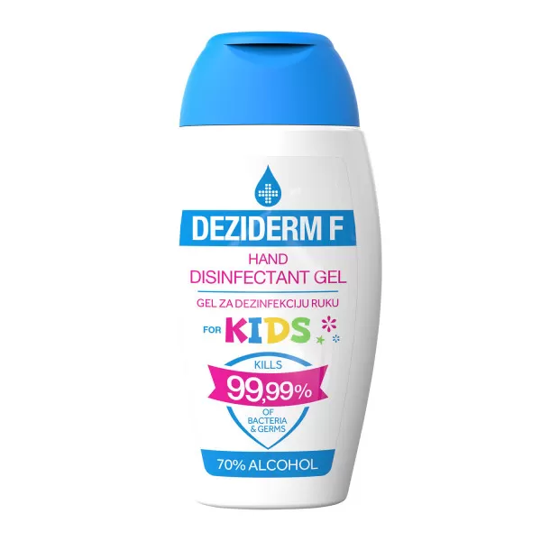 Deziderm F Gel za dezinfekciju ruku za decu 125ml 