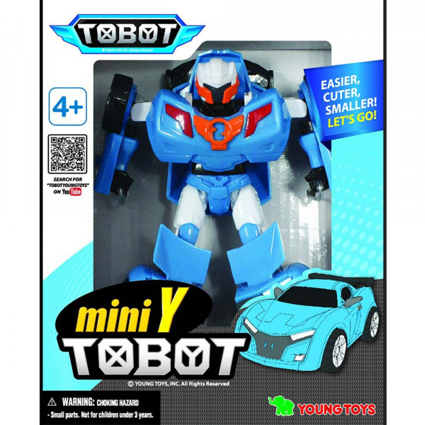 Tobot auto robot plavi