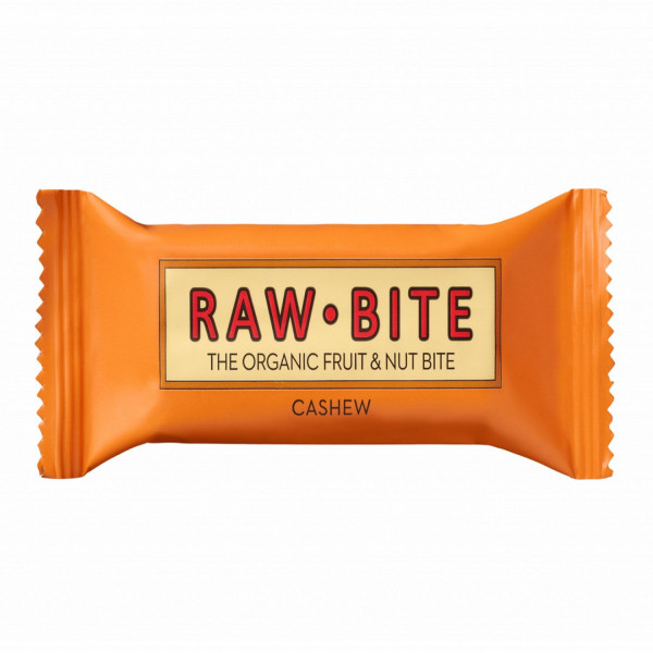 Raw Bite voćni energ. bar organski ind. orah 50g 