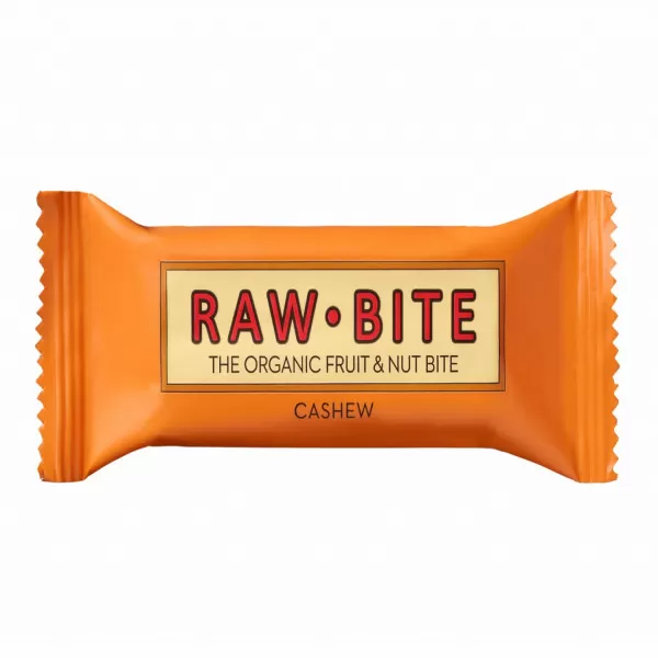 Raw Bite voćni energ. bar organski ind. orah 50g 