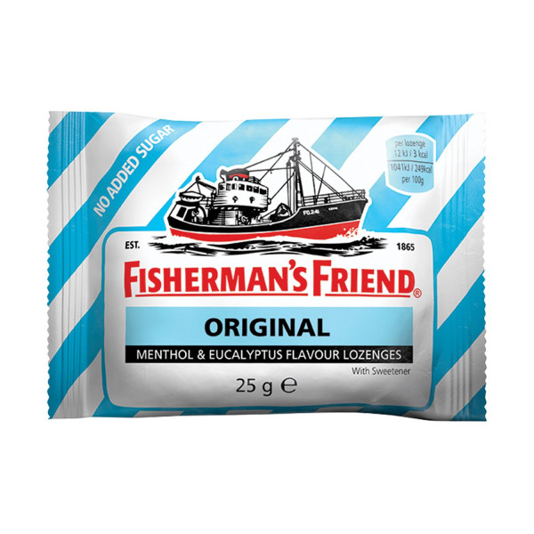 Fishermans eukaliptus pastile GF  25g 