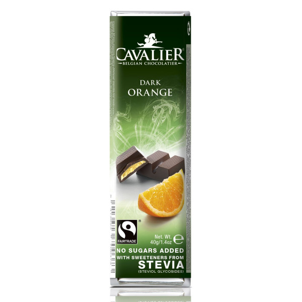 Cavalier tamna čokolada orange,sa stevijom 40g 