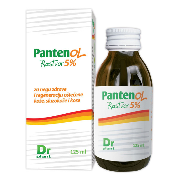 Dr Plant Pantenol 5% za reg kože i kose, 125ml 