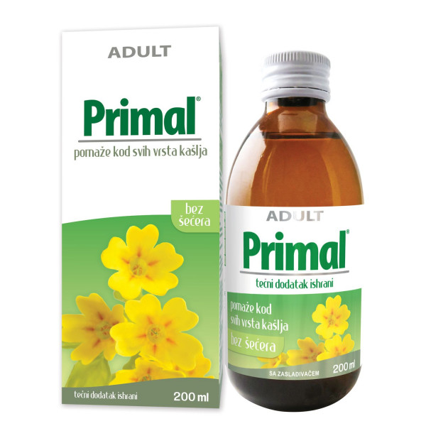 Primal tdi za sve vrste kašlja,za odrasle,200 ml 