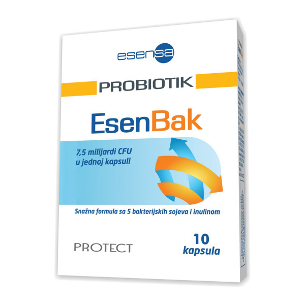 Protect, esenbak probiotik kapsule, 10/1 