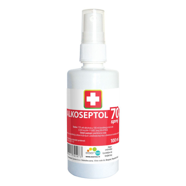 Alkoseptol medicinski alkohol u spreju, 100 ml 