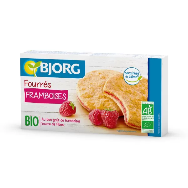 Bjorg biskvit punjen malinom 175g 