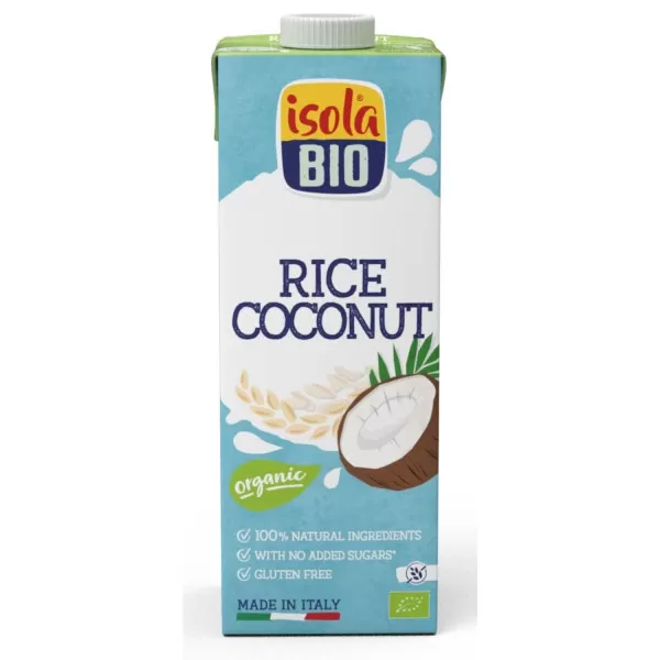 Isola Bio napitak od pirinča sa kokosom GF 1l 