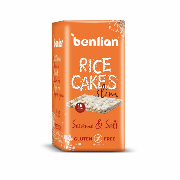 Benlian pirinčane galete slim susam i so 100g 