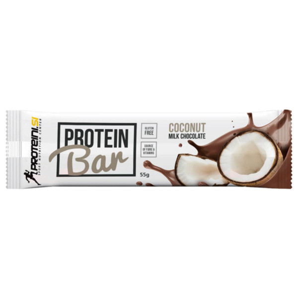 Protein bar kokos mlečna čokolada 55g 