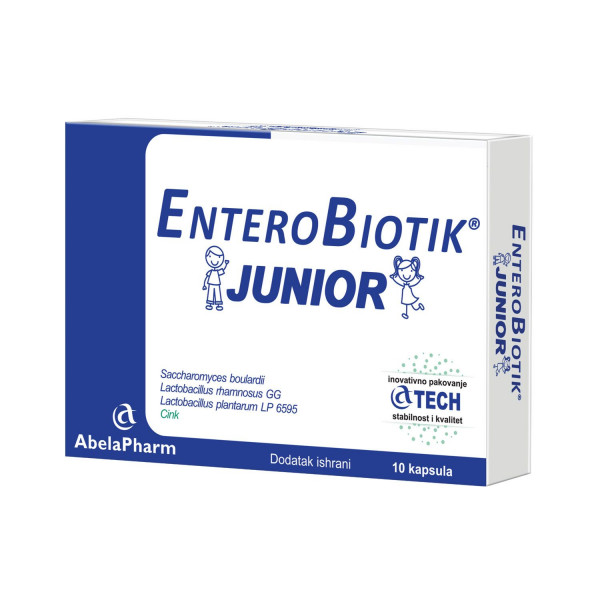 Abela Pharm Enterobiotik Junior, 10 caps 