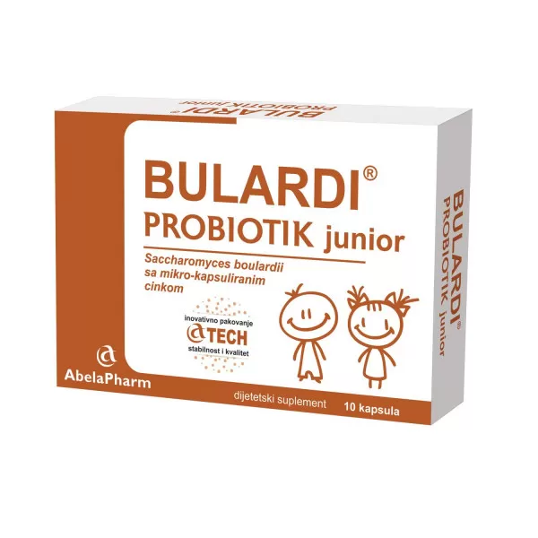Abela Pharm Bulardi probiotik junior, 10 caps 