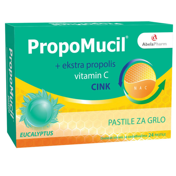 Abela Pharm Propomucil pastile, eucalyptus 