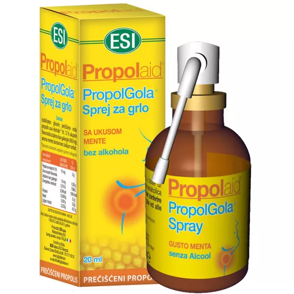 ESI Propolaid Propolgola sprej za grlo 20 ml 