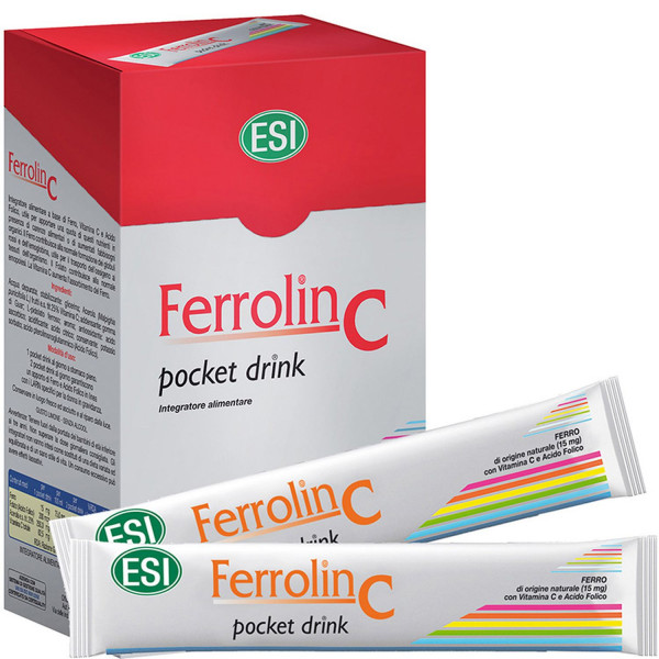 ESI Ferrolin C pocket drink 24x20ml 