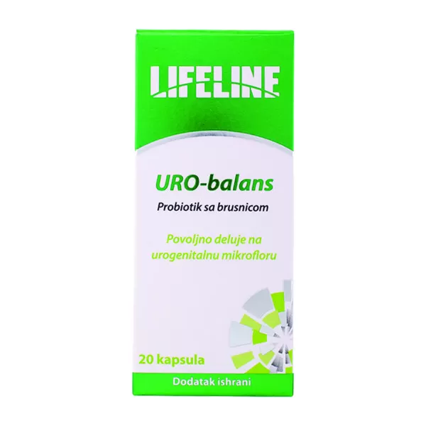 Lifeline URO - balans, kapsula 20/1 