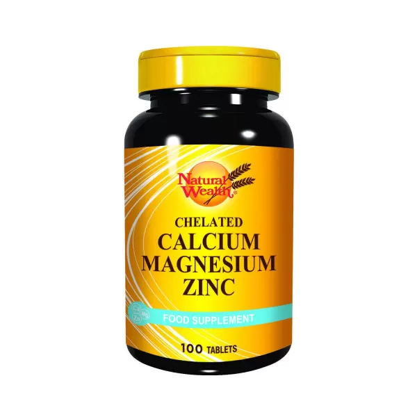 Natural Wealth CA-MG-ZN tablete a100