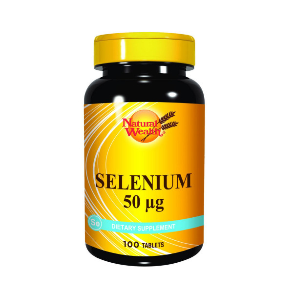 Natural Wealth Selen tablete 100x50mcg 