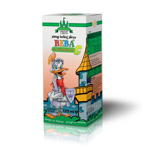 Beba C sirup belog sleza 125ml 