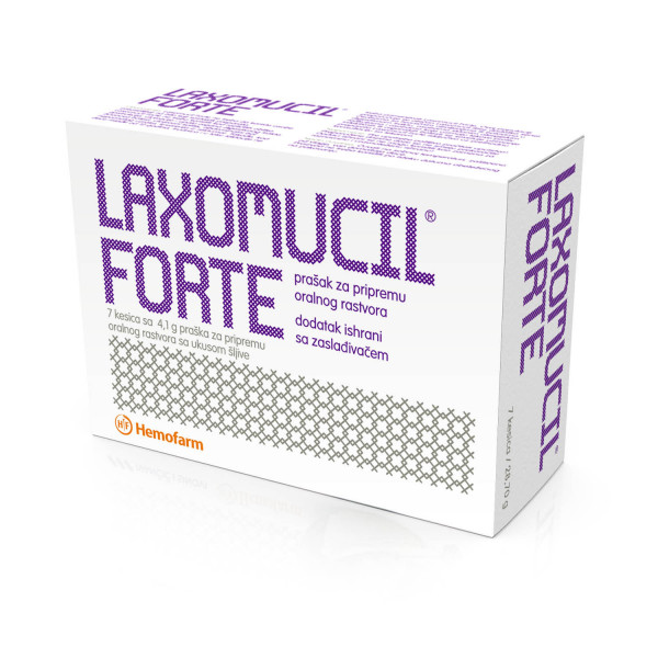 Laxomucil Forte prašak 7/1 kesica 