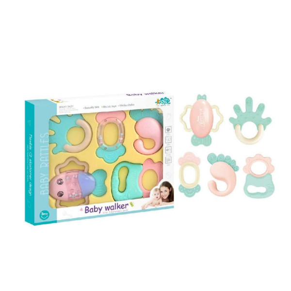 HK Mini igračka zvečka, set 5 komada
