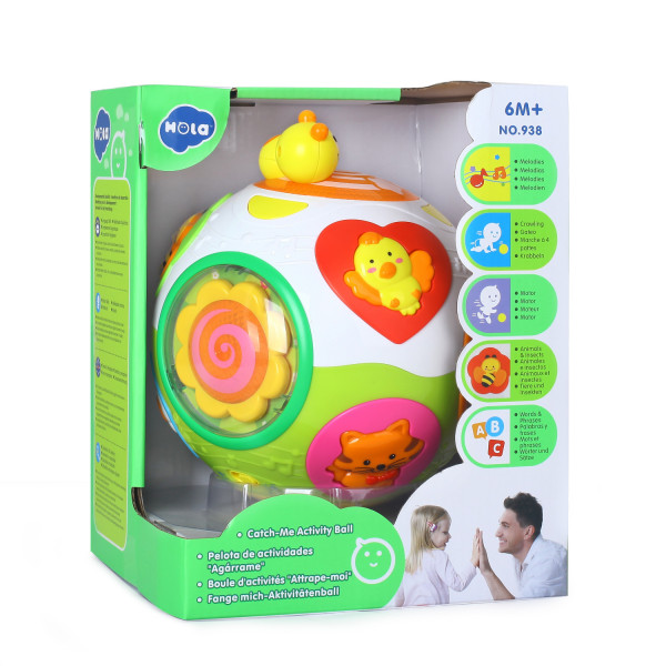 Huile toys igračka zanimljiva lopta sa muzikom