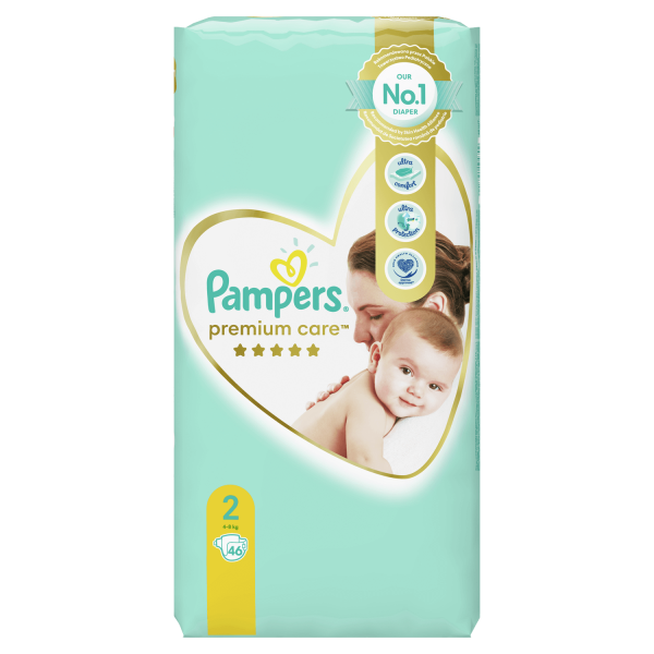 Pampers pelene premium VP 2 mini 4-8kg 46kom 