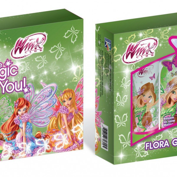 WINX set Flora dezod. 150ml i balsam za usne 5gr 