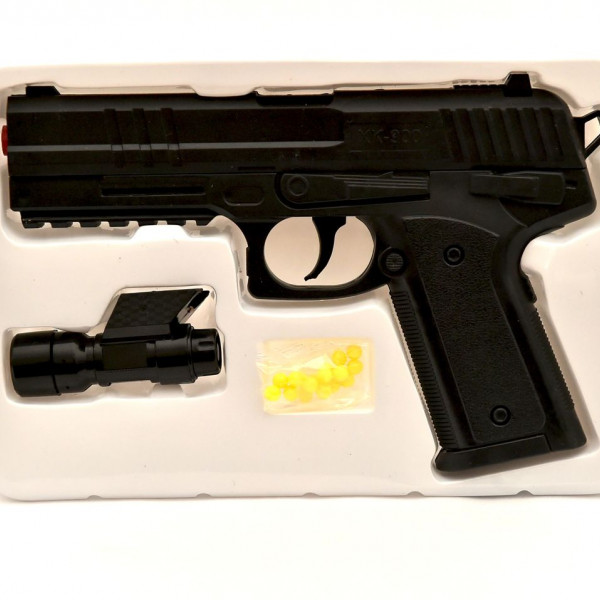Cigioki pistolj sa svetlom na baterije 