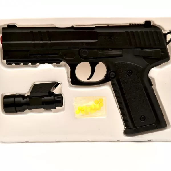 Cigioki pistolj sa svetlom na baterije