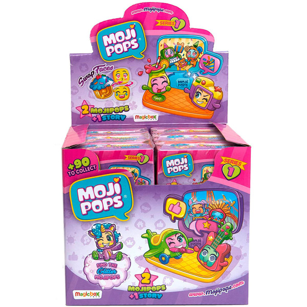 MojiPops - display 12 Story box
