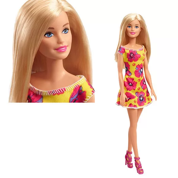 Barbie lutka sa cvetnom haljinom